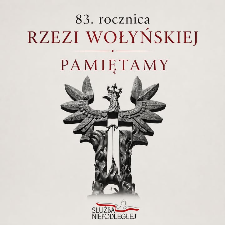 11 lipca oddajemy hołd Polakom – kobietom, mężczyznom i dzieciom – ofiarom ludobójstwa dokonanego…